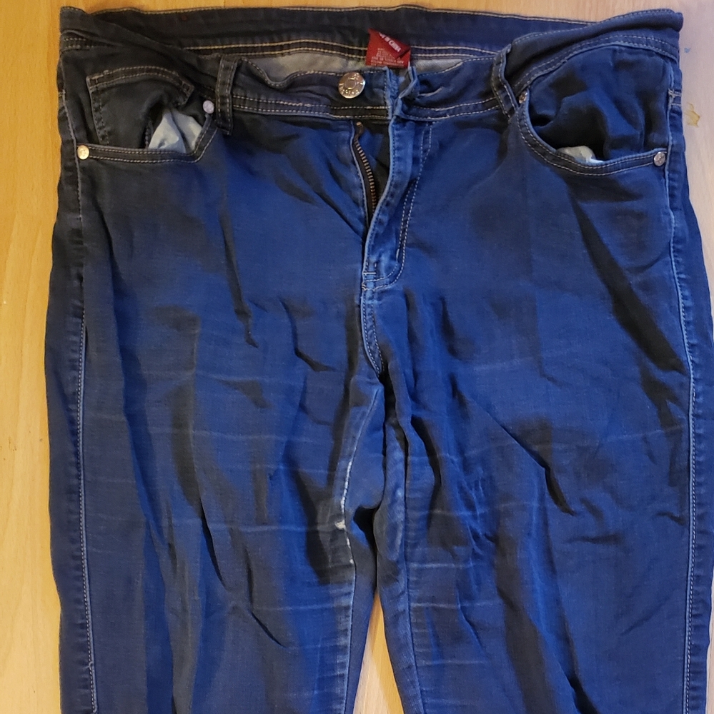 T&Y Fashion Women Dark Blue Skinny Jeans